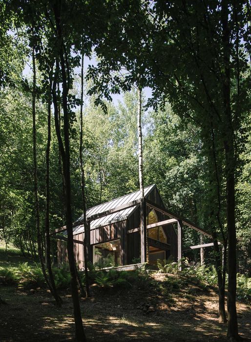 Domek w górach, w lesie z jacuzzi w Beskidzie Wyspowym | Ferie