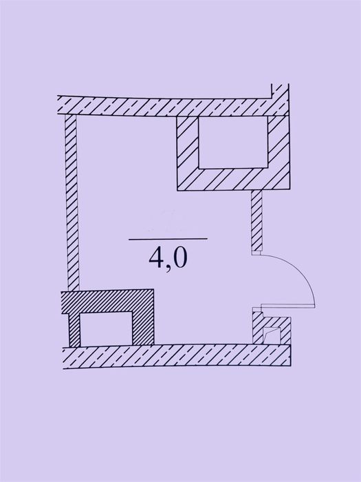 Оренда 4,0 m2 господарська кімната, комора, кладова, кладовка, комірка