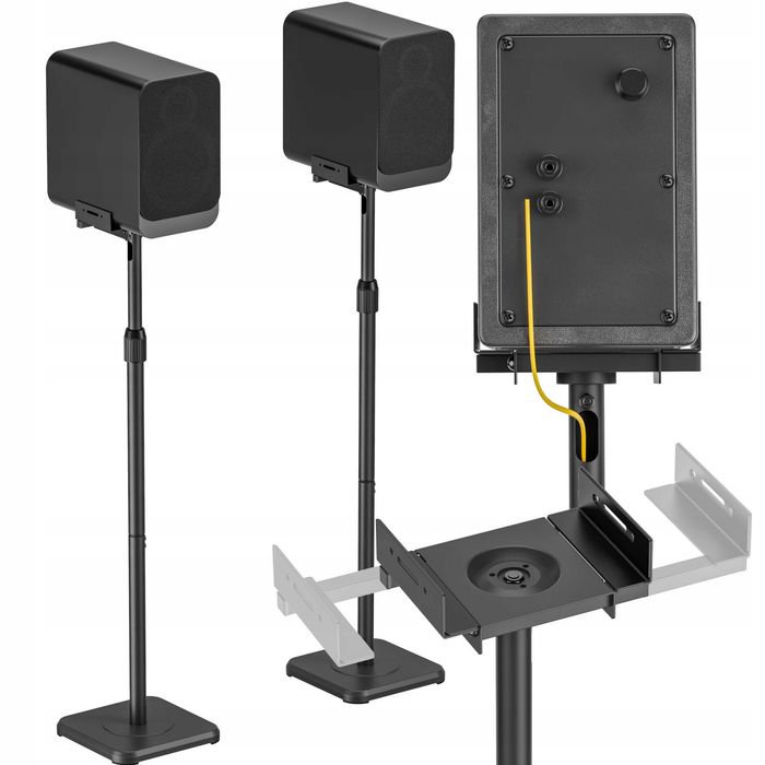 MOZOS MSS6-SET STOJAK POD GŁOŚNIK TELESKOPOWY 2 SZT KOLUMNOWE GŁOŚNIKO