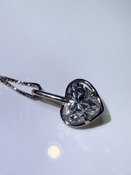 Кольє з діамантом 1 карат сертифікат IGL 37936843