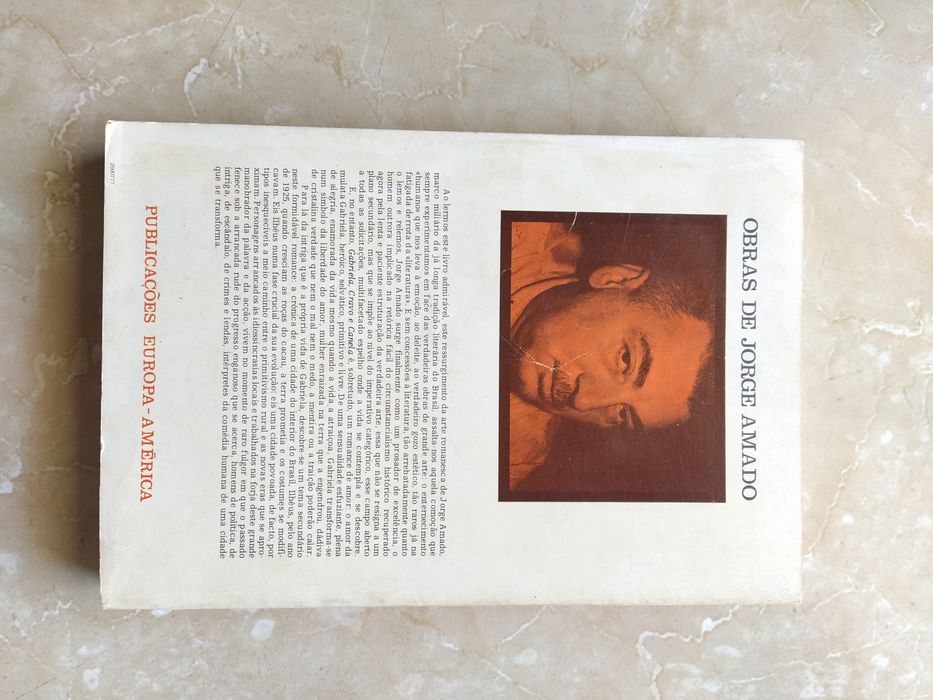 "Gabriela, Cravo e Canela" de Jorge Amado