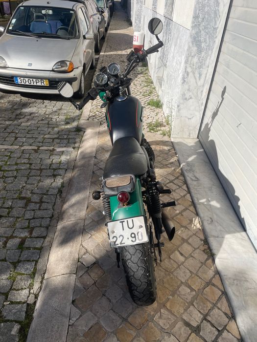 Suzuki GN 250cc scrambler