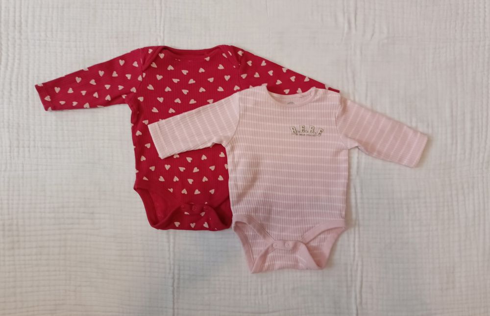 Боді next до  довгого рукава 62-68