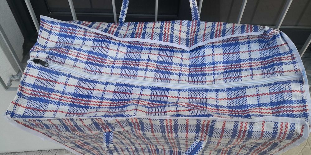 saco de arrumação com fecho eclair 78 x 59 x 30 cm