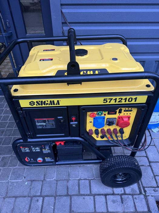 Генератор  бензиновий 220-380 19квт Sigma