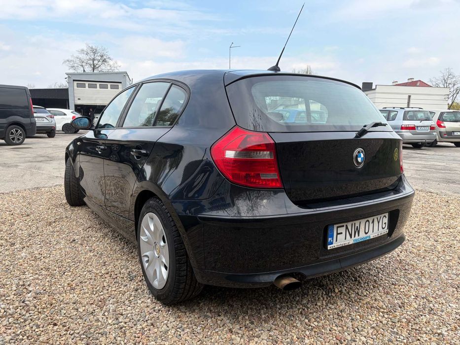 BMW 1 2.0 diesel 2007r. 5-drzwi