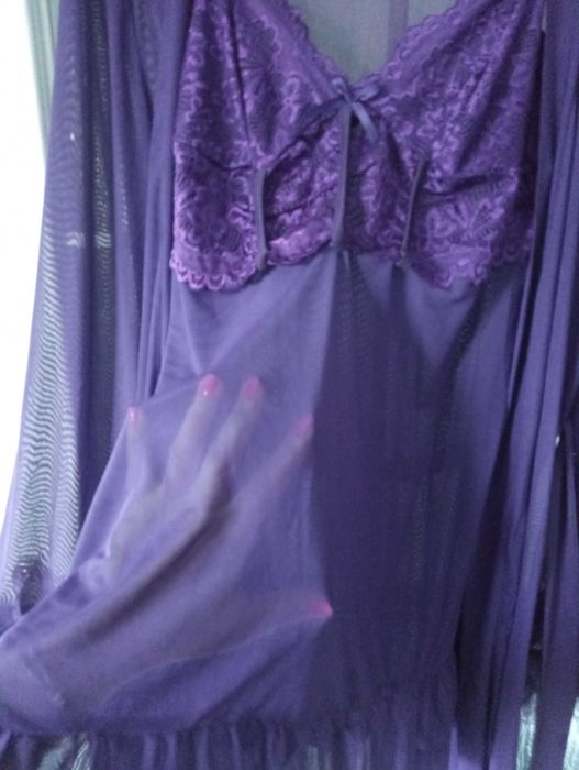 Kobiecy komplet tiulowy,XL