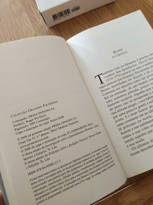 Hume - Investigação sobre o Entendimento Humano