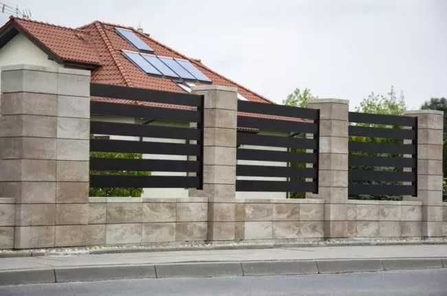 Frontowe pustaki ogrodzeniowe CAPPUCCINO Fini PROMO