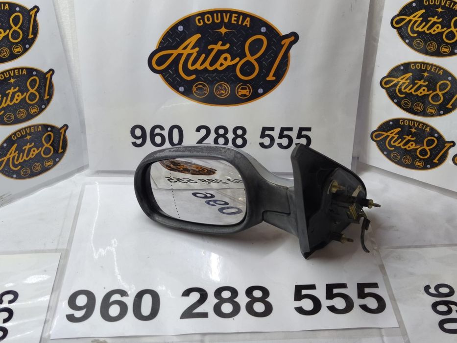 Espelho retrovisor eletrico esquerdo renault megane I ano 1999