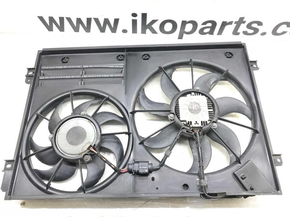 Вентилятори радіаторів VW Jetta 6 2.0 дизель оригінал запчастини джета