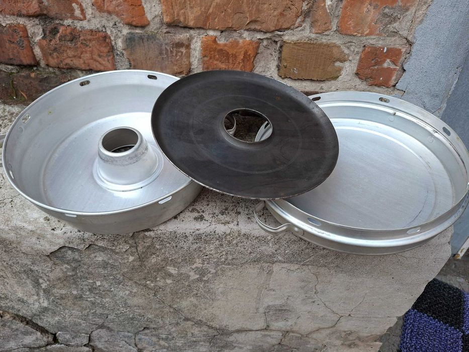 Кастрюля алюминевая (пароварка)