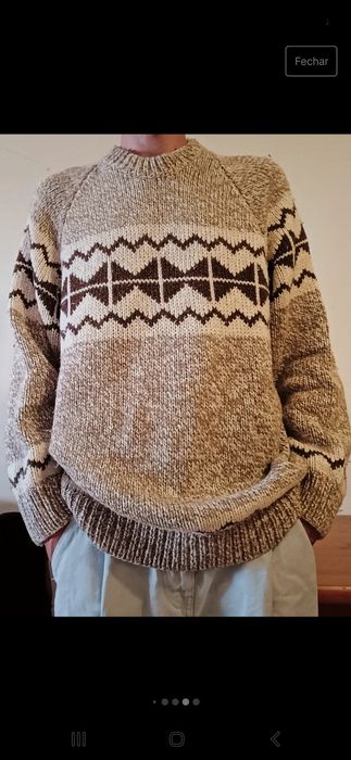 Camisola malha loose