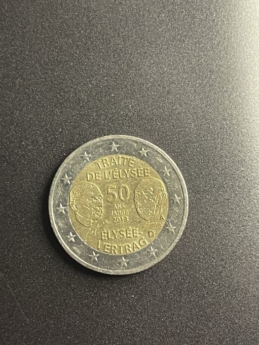 Varias moedas de 2 eros