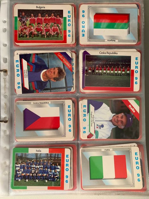 Calendários Antigos de Futebol - Euro 96 (preço unitário)