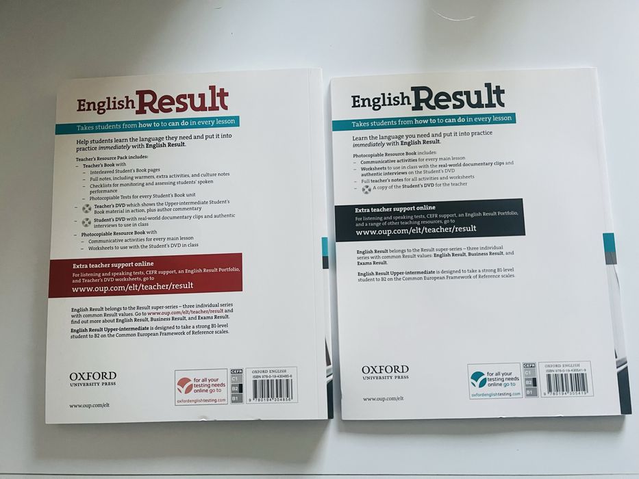 English Result Upper-Intermediate książka nauczyciela+materiały dodat.