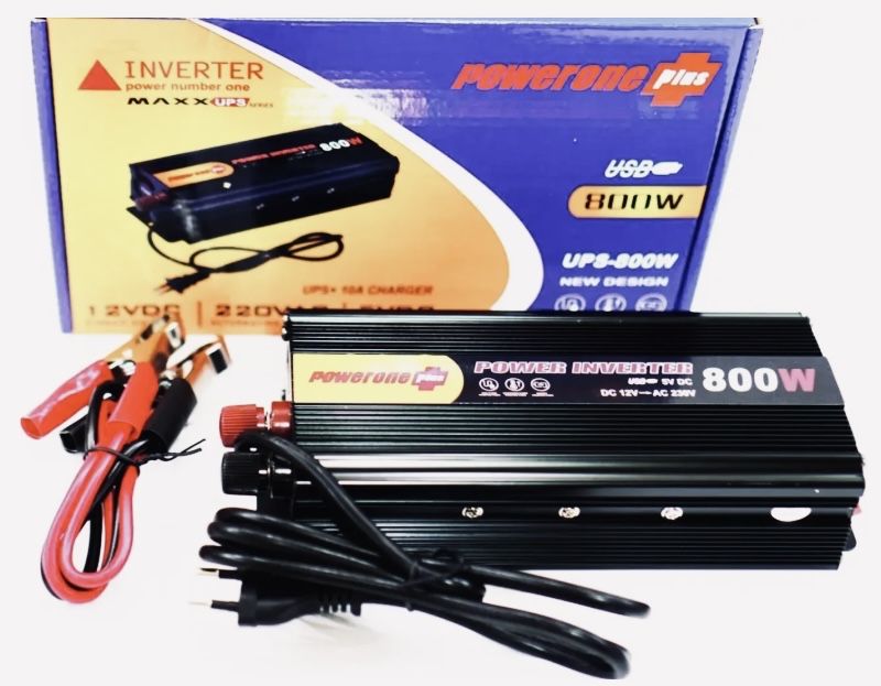 Перетворювач инвертор UPS з вилкой зарядкою AC/DC на 800\1300\1800W