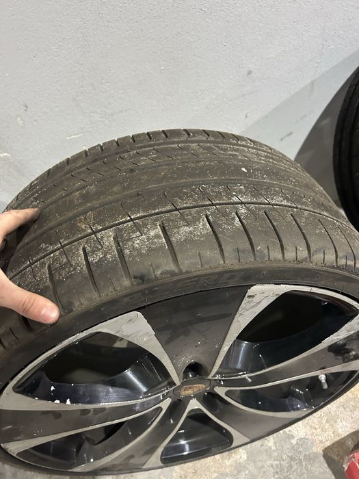 4 jantes+pneu 22 usadas