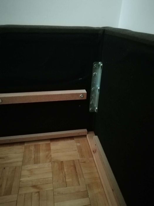 Łóżko 90x200 brązowe