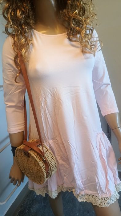 Asymetryczna sukienka oversize UNI