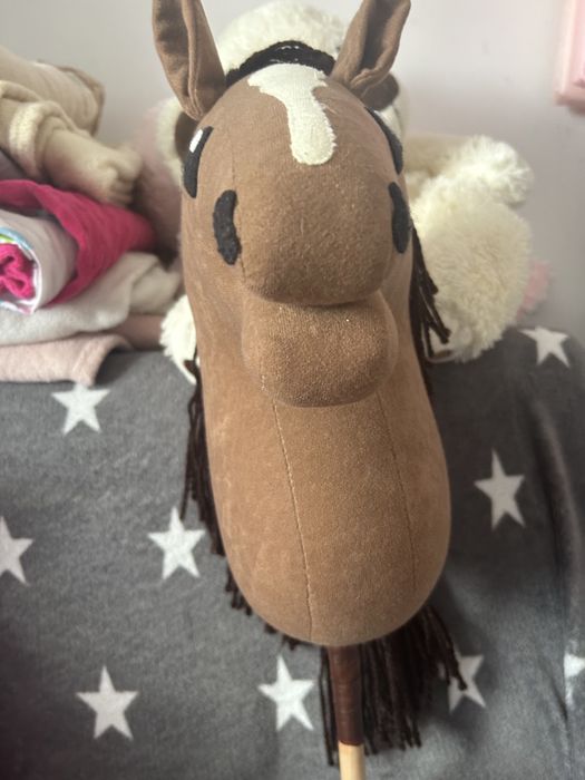 Brązowe oglowie konia