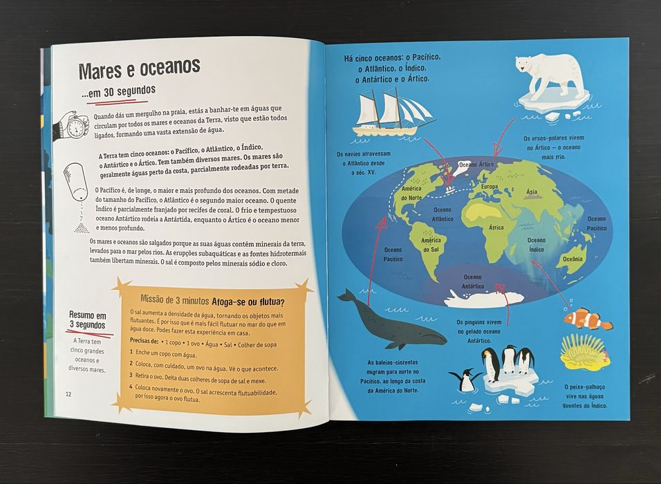 Livro “Os Oceanos em 30 Segundos” – Jen Green