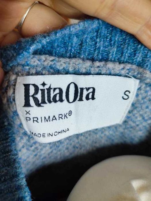 Stylowy sweterek bez rękawów w kratę - Rita Ora x Primark