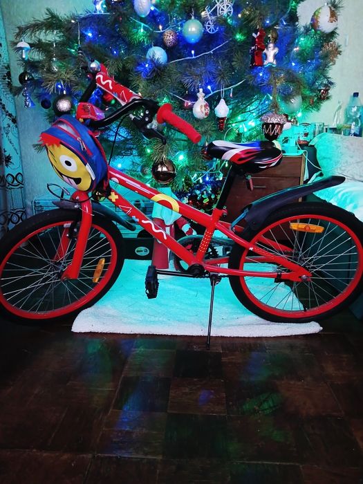 Велосипед детский 20 д.+ бонус игровой набор