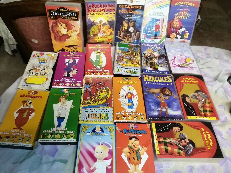 Casstes de Videos Infantis