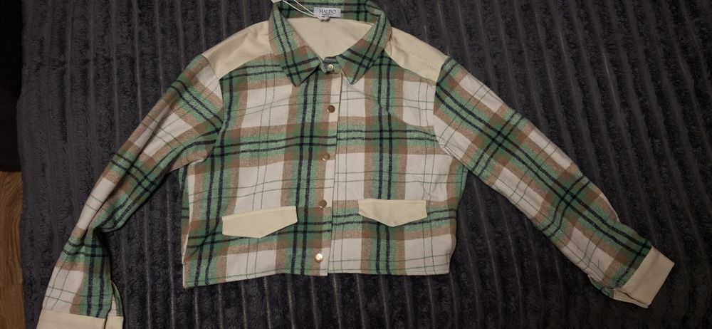 Нова байкова ( тепла) рубашка в клітинку