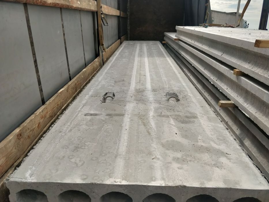 Плити перекриття Плиты перекрытия ПБ ПК Полегшені плити Панелі бетонні