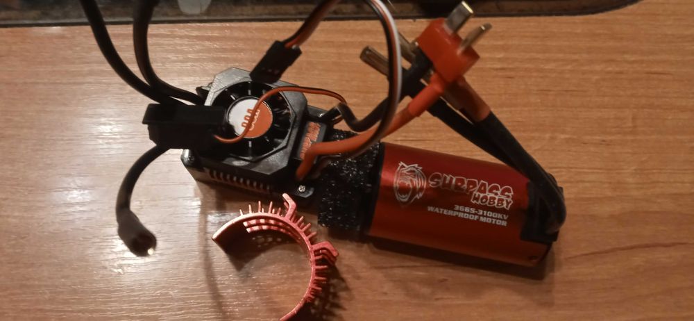 Zestaw bezszczotkowy  RC 1/8 , 1/10.