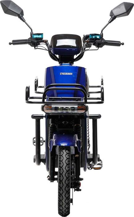 Електровелосипед Crosser SUPER MAX (1200W 30Ah LifePo4) Литий- Синій