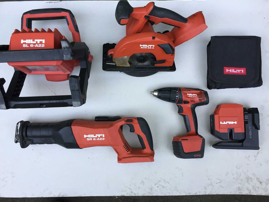 wkretarki mlotowiertarki panasonic hilti nuron hilti B22