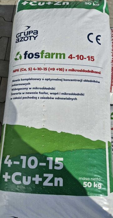 Nawóz wieloskładnik FOSFARM NPK 4-10-15