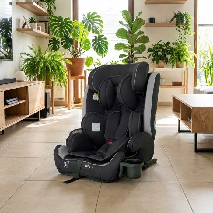 Fotelik Samochodowy 9-36 kg 76-150 cm ISOFIX Regulowany Dla Dziecka