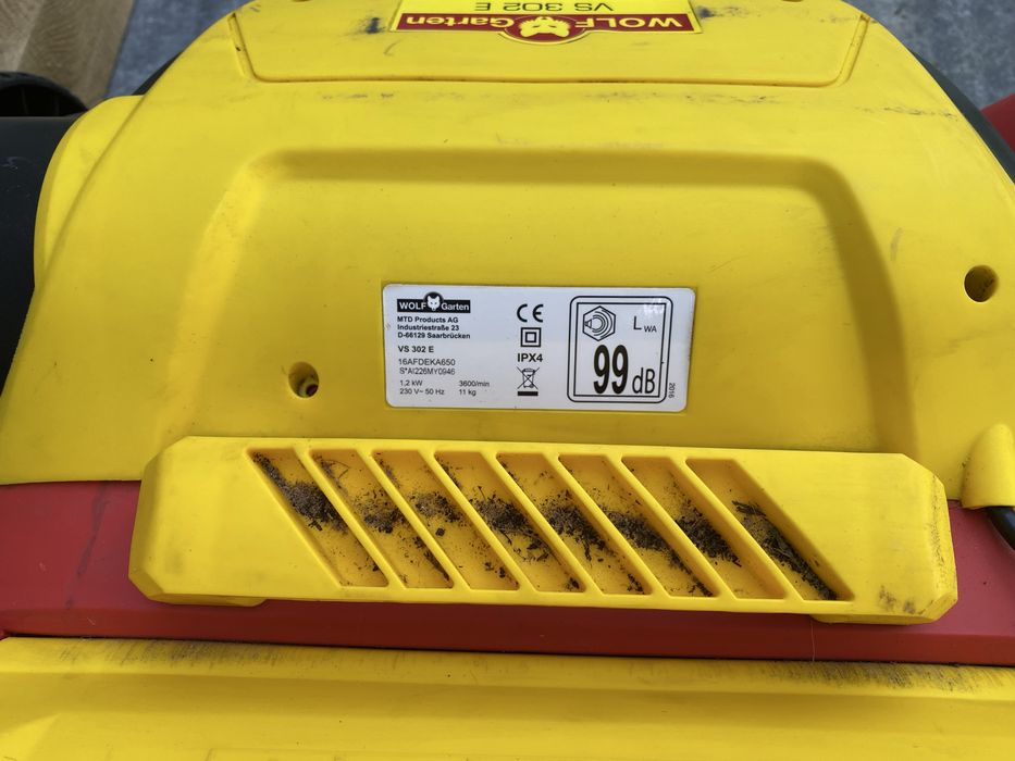 Wertykulator elektryczny wolf garden VS302 E