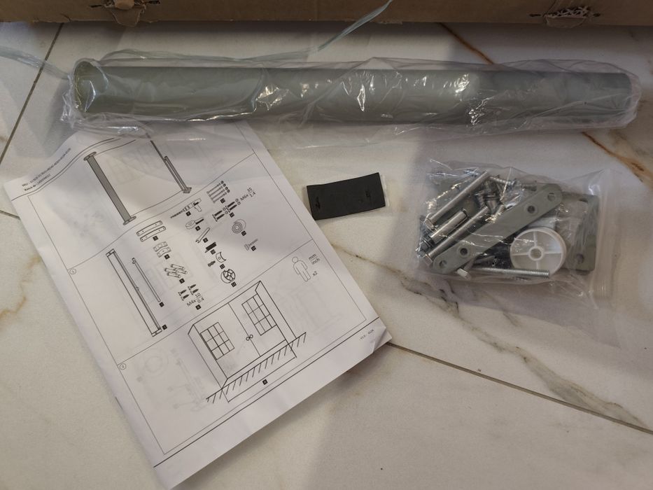 Nową wysuwana markiza boczna 60x300