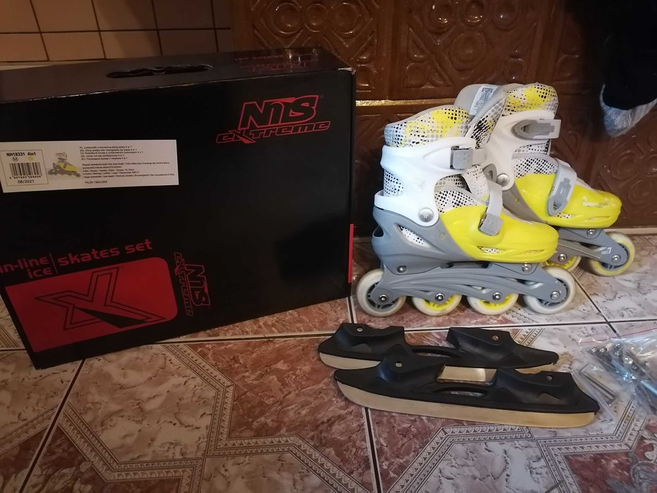 Łyżwy rolki wrotki