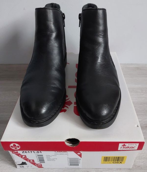 Botki Rieker rozmiar 38 buty