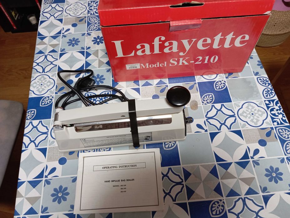 Máquinas para selar sacos  até 50 cm