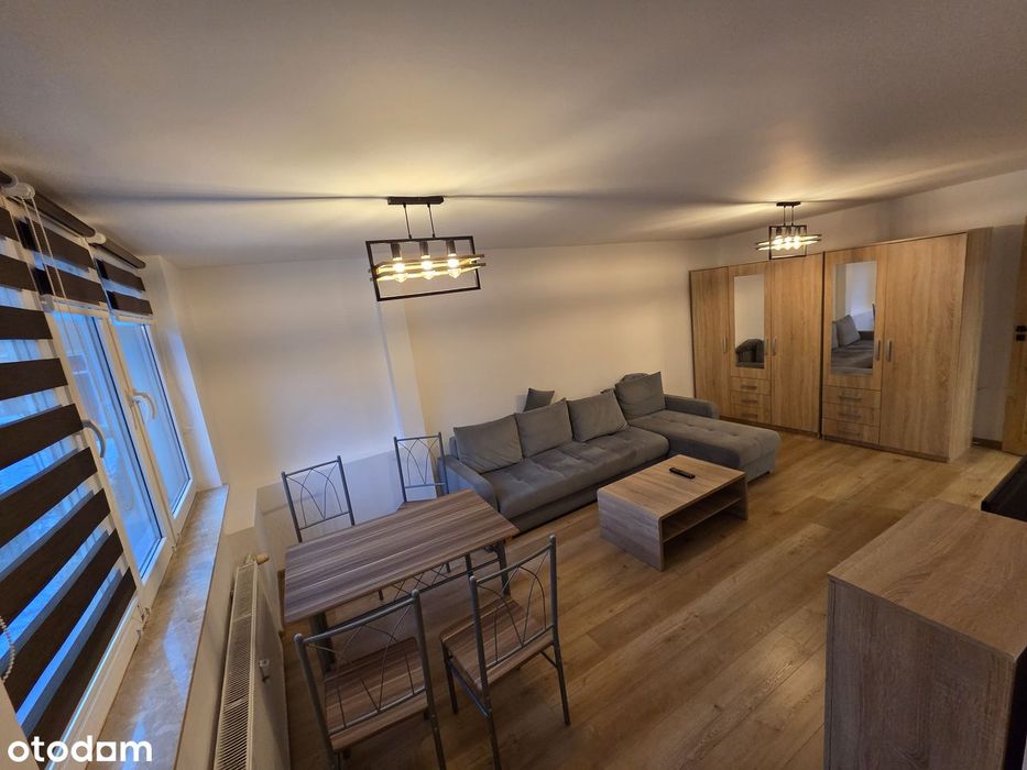 Urządzone mieszkanie parter blisko centrum