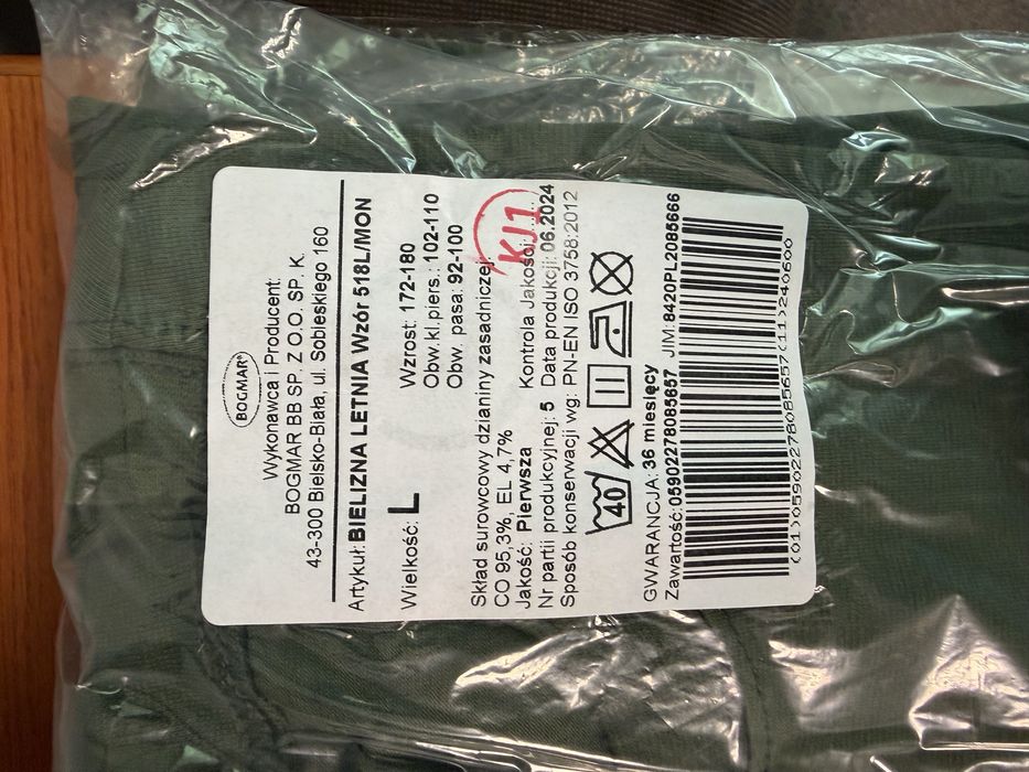Bielizna letnia 518L/MON roz L