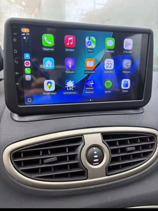 Radio GPS nawigacja kolor 3D dotyk KAMERA renault CLIO 3 III android
