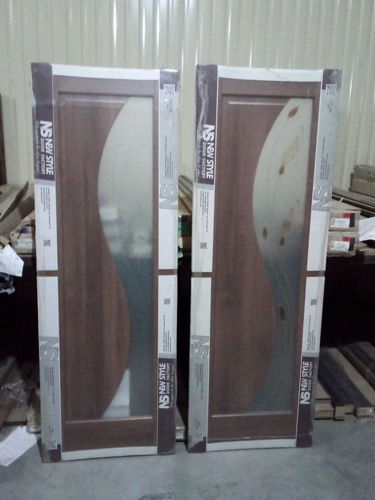 Бюджетные межкомнатные двери. Двойные двери.