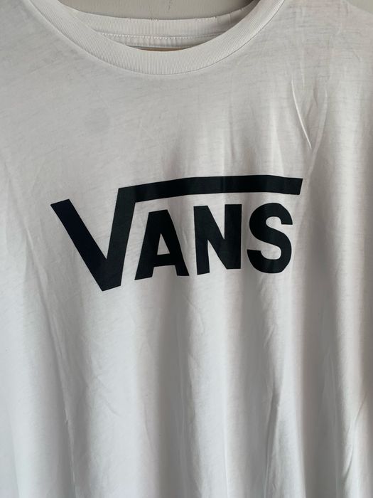Biala koszulka - t shirt - Vans - Xl