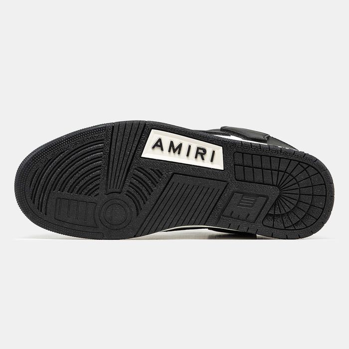 Кросівки Amiri Skeleton Black White premium