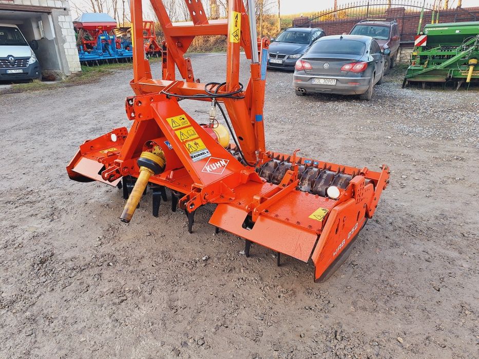Brona wirowa 2,5m Kuhn HRB 252  agregat aktywny wał maxi packer