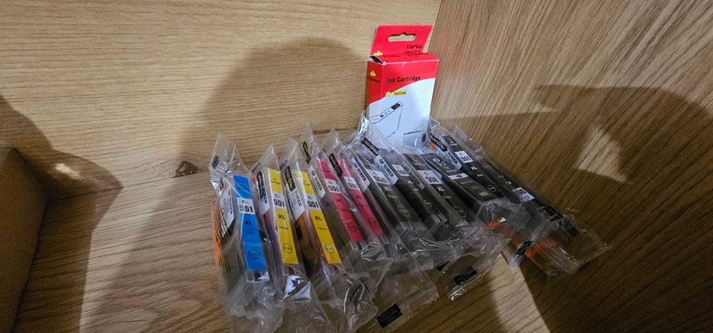 Tusze zamienniki nowe