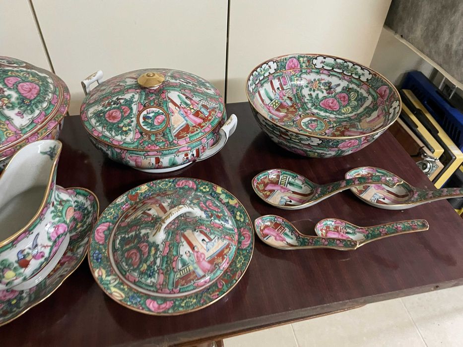 Serviço de Jantar China (original) - Anos 60